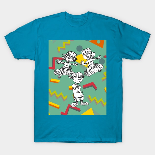 Rocket Power T-Shirt by Black Snow Comics